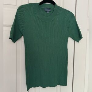 Never worn - ribbed short sleeve tee